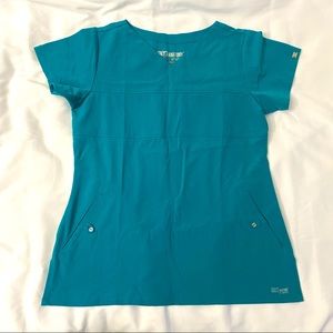 Medium Grey’s Anatomy Scrub Top — Teal